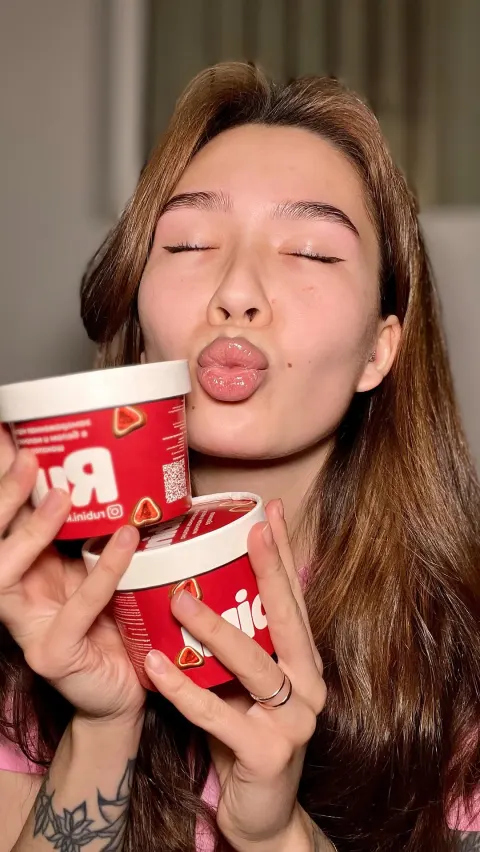 Instagram-дағы Карина Кибецтің Rubini туралы бейне кадры